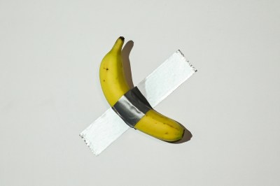 Maurizio Cattelan Comedian (2019)